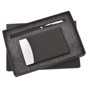 FTJ - Sr 117 - Vertical Black Pen & Cardholder