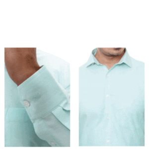 Monte Carlo 100% Cotton Oxford Shirt - Pista Shade