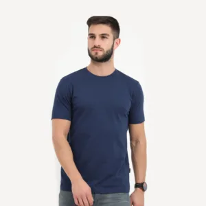 RARE RABBIT ROUND NECK T-SHIRT - NAVY BLUE COLOUR - UNISEX