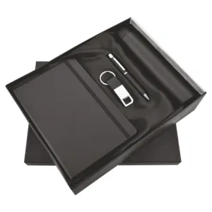 FTJ - Sr 168 - Black Jack Pen, Diary, Bottle & Keychain