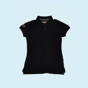 US POLO ASSN T-SHIRT -BLACK COLOUR - WOMEN